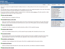 Tablet Screenshot of 6502.org