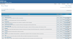 Desktop Screenshot of forum.6502.org